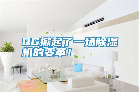 QG掀起了一場(chǎng)除濕機的變革！