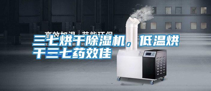 三七烘干除濕機，低溫烘干三七藥效佳