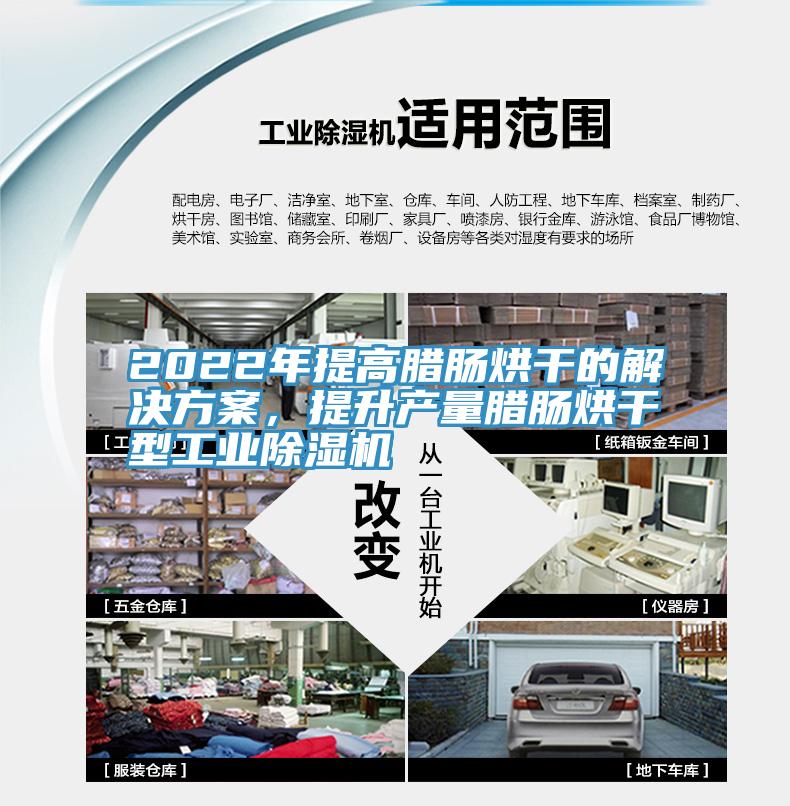 2022年提高臘腸烘干的解決方案，提升產(chǎn)量臘腸烘干型工業(yè)除濕機