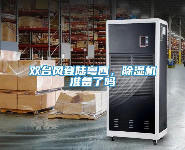 雙臺風(fēng)登陸粵西，除濕機準備了嗎