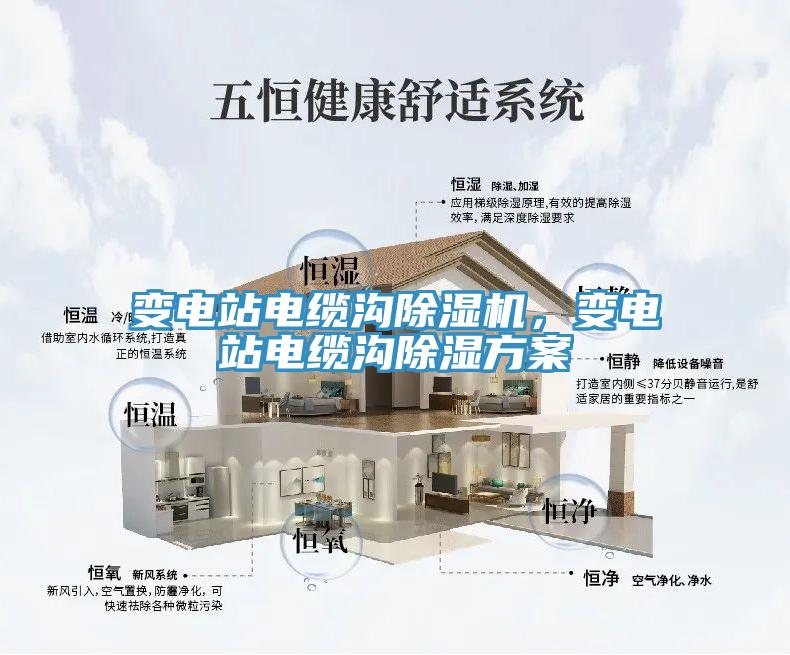 變電站電纜溝除濕機，變電站電纜溝除濕方案