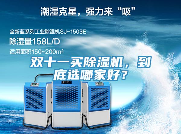 雙十一買(mǎi)除濕機，到底選哪家好？