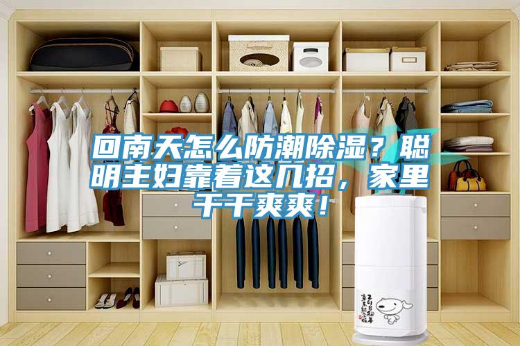 回南天怎么防潮除濕？聰明主婦靠著(zhù)這幾招，家里干干爽爽！