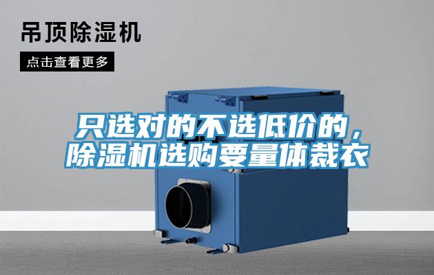 只選對的不選低價(jià)的，除濕機選購要量體裁衣