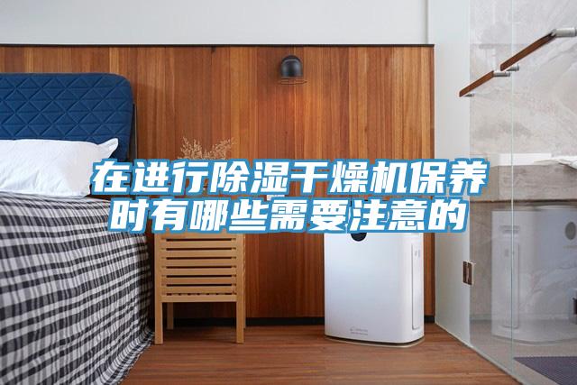 在進(jìn)行除濕干燥機保養時(shí)有哪些需要注意的