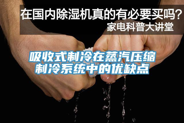 吸收式制冷在蒸汽壓縮制冷系統中的優(yōu)缺點(diǎn)