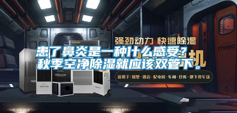 患了鼻炎是一種什么感受？ 秋季空凈除濕就應該雙管下。