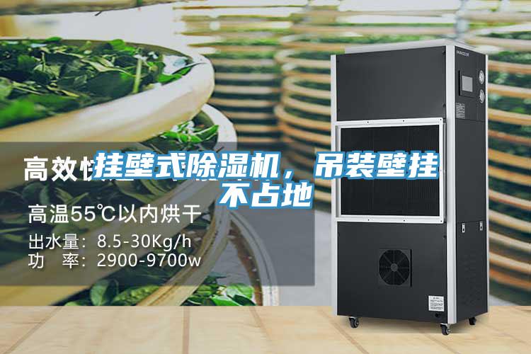 掛壁式除濕機，吊裝壁掛不占地