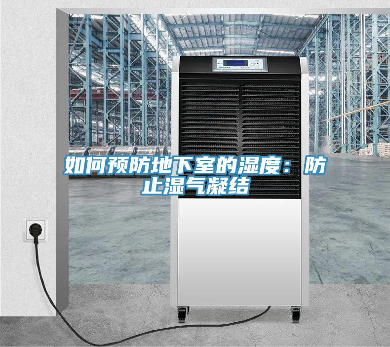 如何預防地下室的濕度：防止濕氣凝結