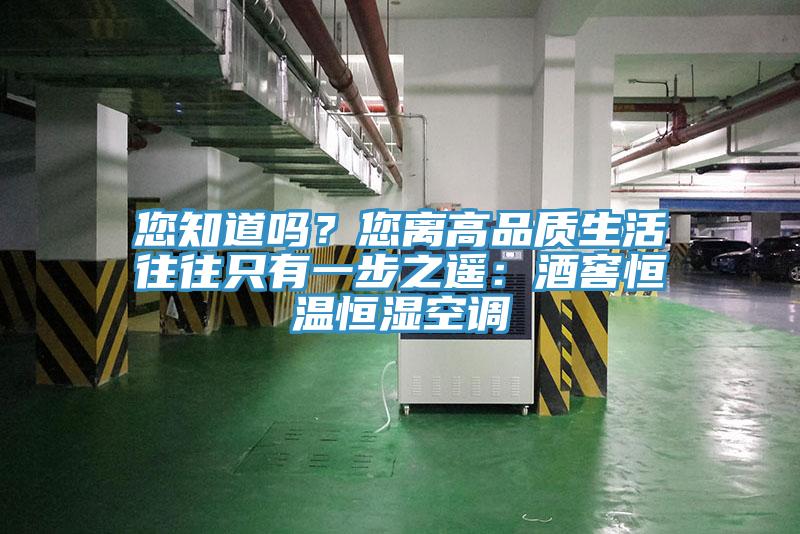 您知道嗎？您離高品質(zhì)生活往往只有一步之遙：酒窖恒溫恒濕空調