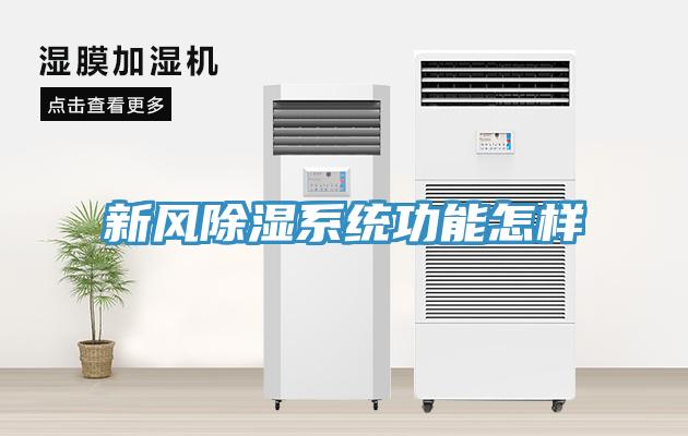 新風(fēng)除濕系統功能怎樣