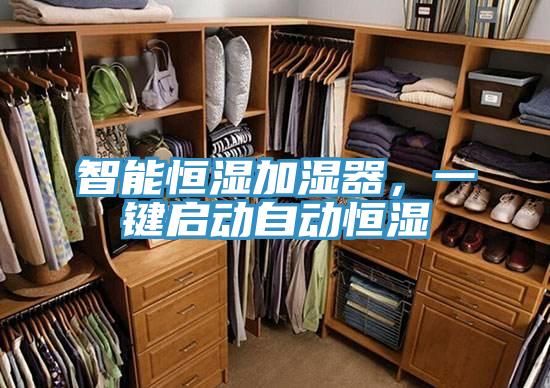 智能恒濕加濕器，一鍵啟動(dòng)自動(dòng)恒濕