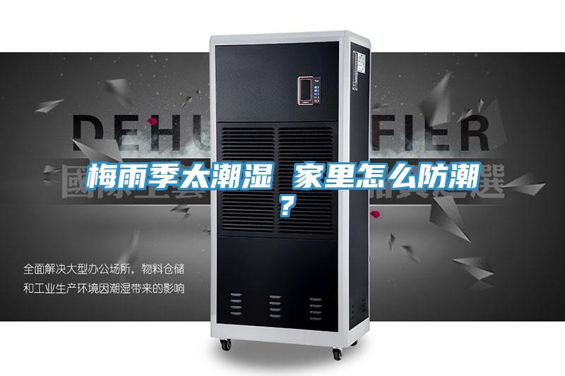 梅雨季太潮濕 家里怎么防潮？