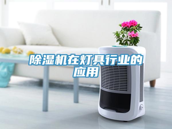 除濕機在燈具行業(yè)的應用