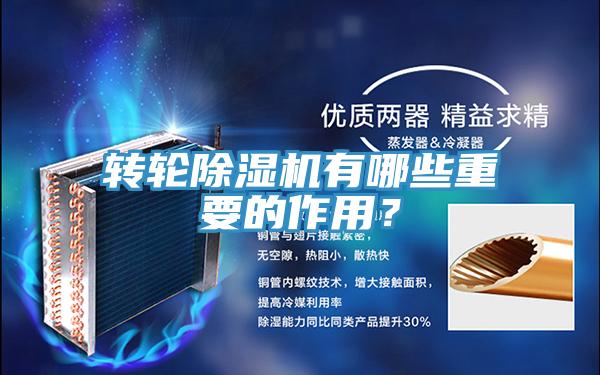 轉輪除濕機有哪些重要的作用？
