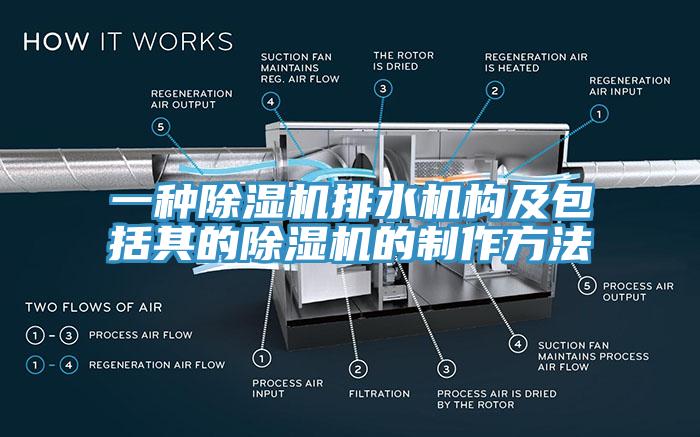 一種除濕機排水機構及包括其的除濕機的制作方法