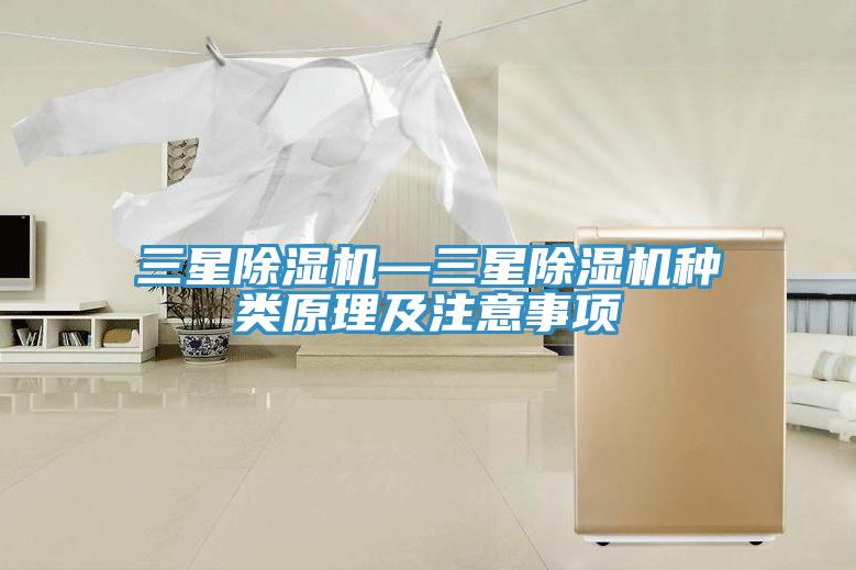 三星除濕機—三星除濕機種類(lèi)原理及注意事項