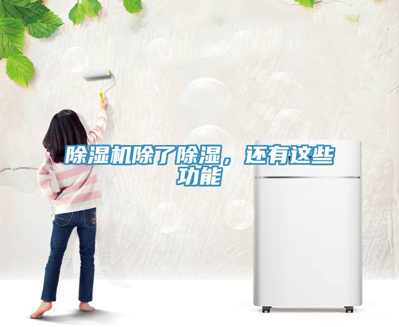 除濕機除了除濕，還有這些功能