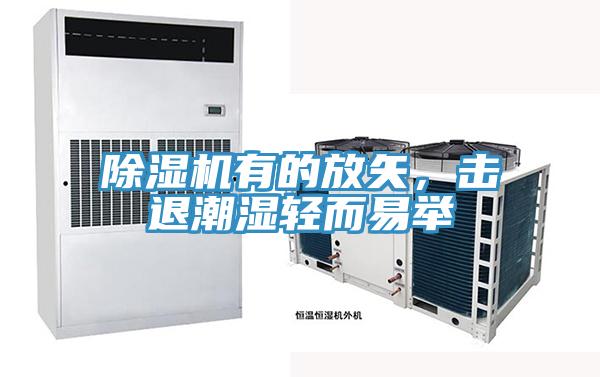 除濕機有的放矢，擊退潮濕輕而易舉