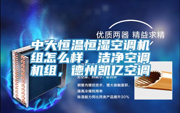 中大恒溫恒濕空調機組怎么樣，潔凈空調機組，德州凱億空調