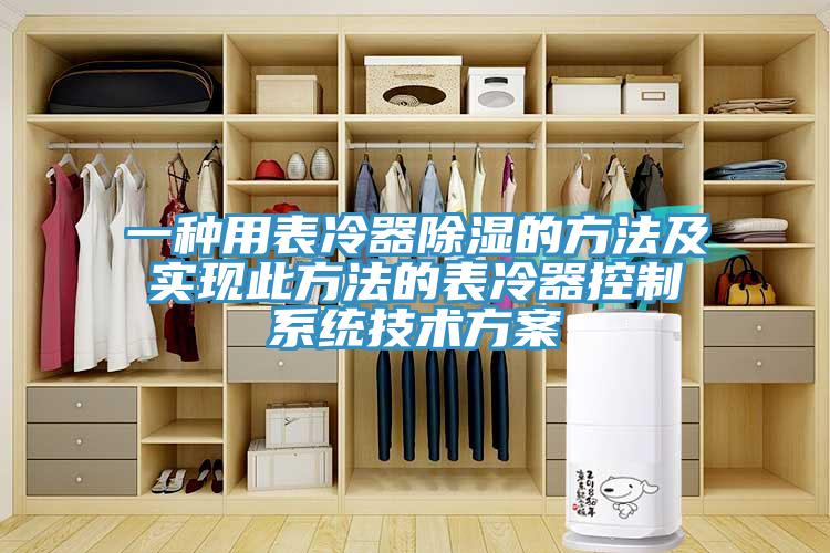 一種用表冷器除濕的方法及實(shí)現此方法的表冷器控制系統技術(shù)方案