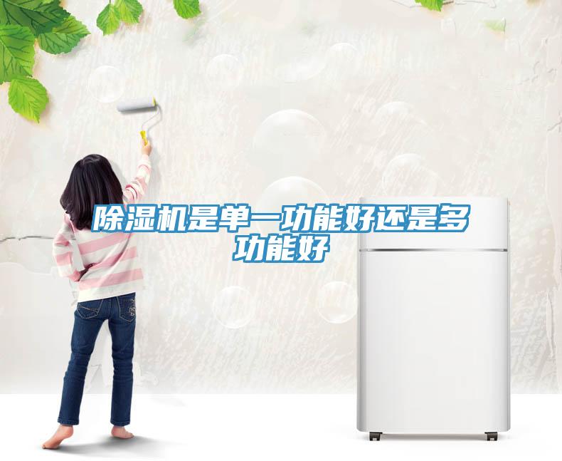 除濕機是單一功能好還是多功能好