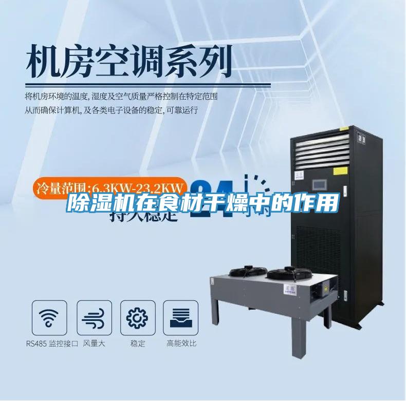 除濕機在食材干燥中的作用
