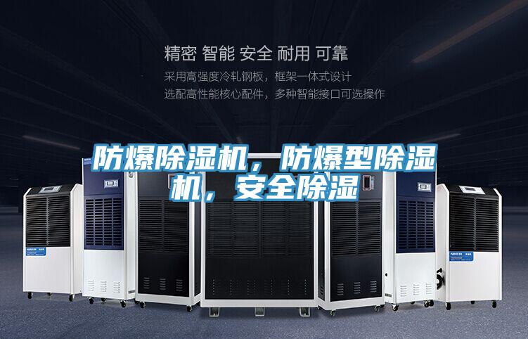 防爆除濕機，防爆型除濕機，安全除濕