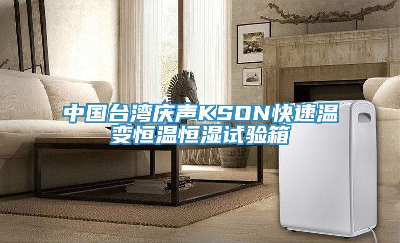 中國臺灣慶聲KSON快速溫變恒溫恒濕試驗箱