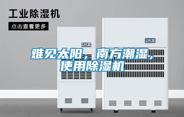 難見(jiàn)太陽(yáng)，南方潮濕，使用除濕機