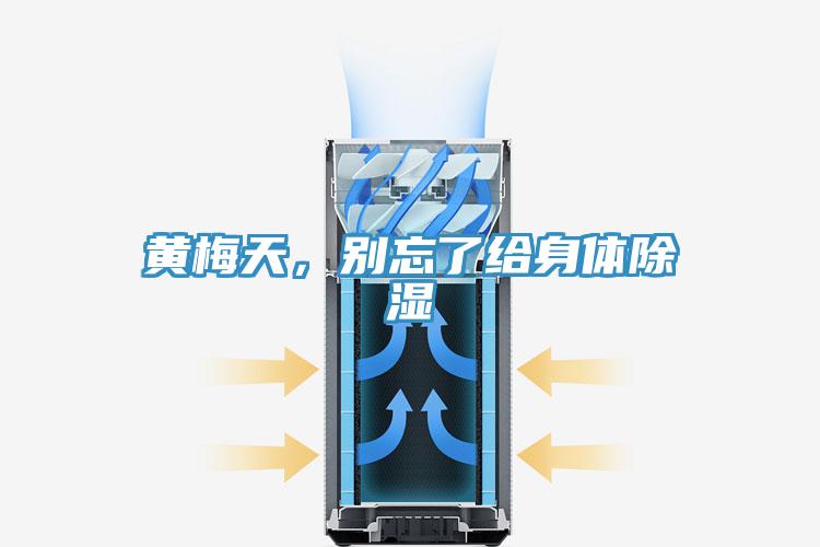 黃梅天，別忘了給身體除濕