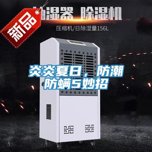 炎炎夏日，防潮防螨5妙招