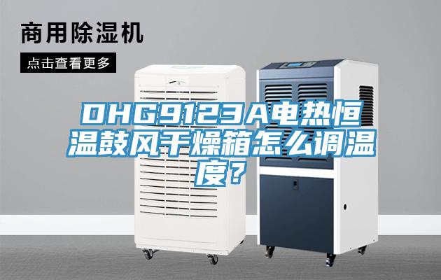 DHG9123A電熱恒溫鼓風(fēng)干燥箱怎么調溫度？