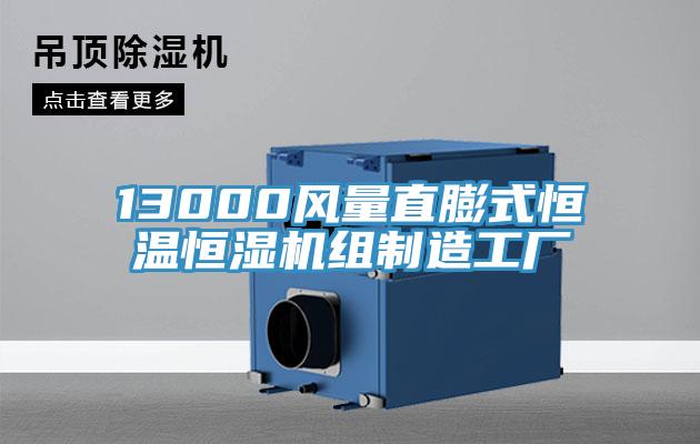 13000風(fēng)量直膨式恒溫恒濕機組制造工廠(chǎng)