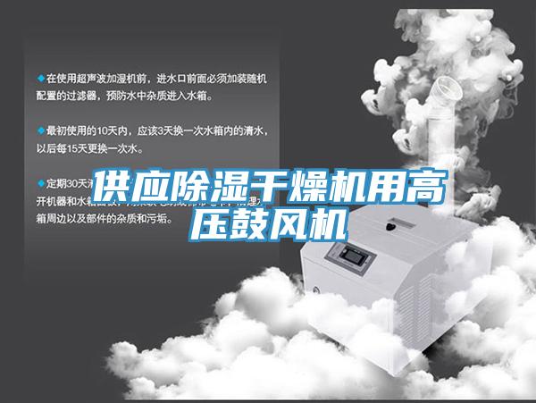 供應除濕干燥機用高壓鼓風(fēng)機