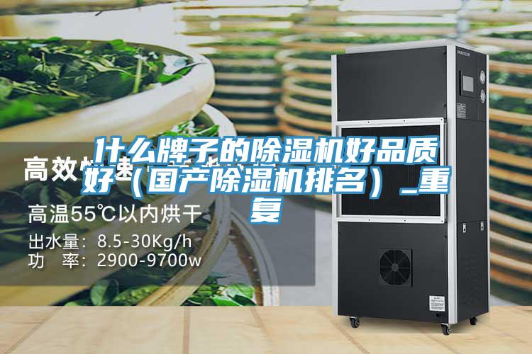 什么牌子的除濕機好品質(zhì)好（國產(chǎn)除濕機排名）_重復