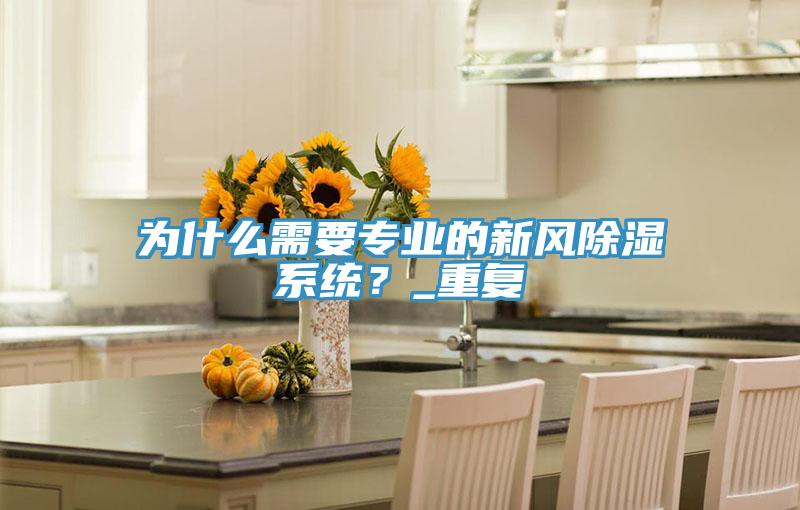 為什么需要專(zhuān)業(yè)的新風(fēng)除濕系統？_重復