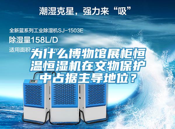 為什么博物館展柜恒溫恒濕機在文物保護中占據主導地位？