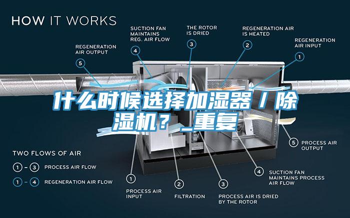 什么時(shí)候選擇加濕器／除濕機？_重復