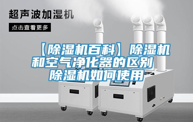 【除濕機百科】除濕機和空氣凈化器的區別 除濕機如何使用