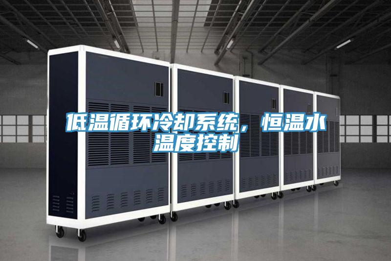 低溫循環(huán)冷卻系統，恒溫水溫度控制