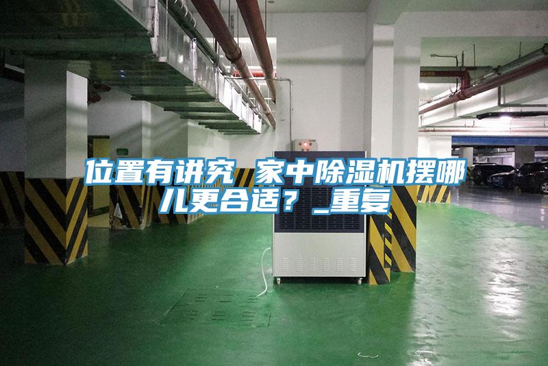 位置有講究 家中除濕機擺哪兒更合適？_重復