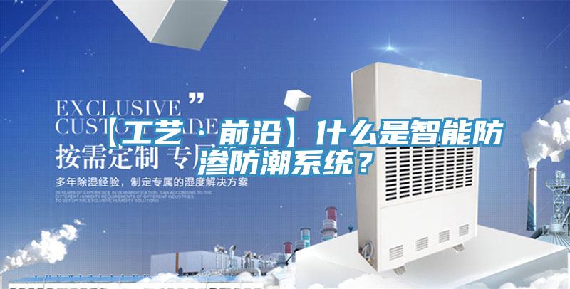 【工藝·前沿】什么是智能防滲防潮系統？