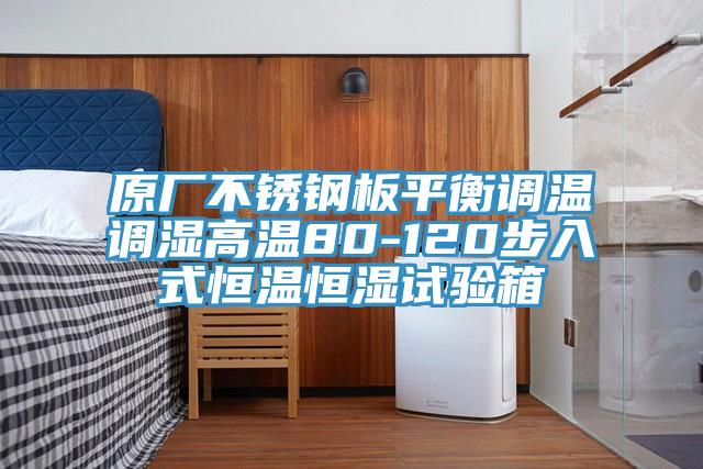 原廠(chǎng)不銹鋼板平衡調溫調濕高溫80-120步入式恒溫恒濕試驗箱