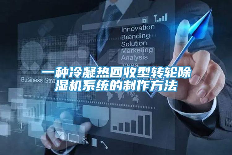 一種冷凝熱回收型轉輪除濕機系統的制作方法