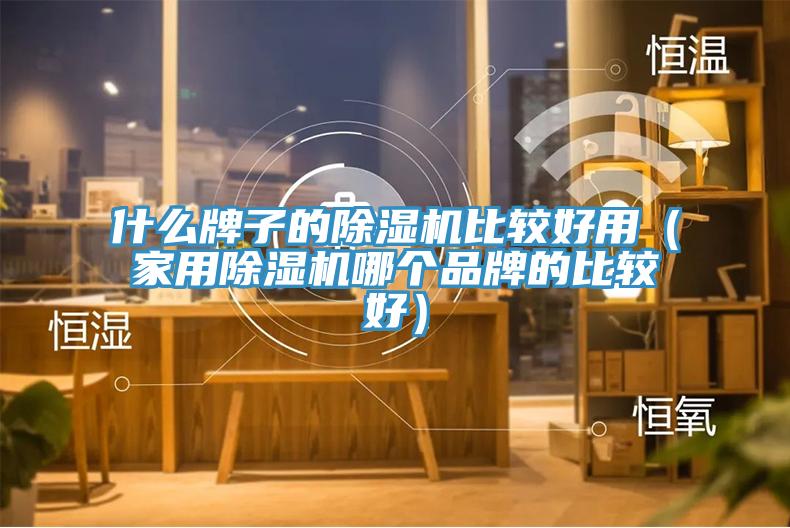 什么牌子的除濕機比較好用（家用除濕機哪個(gè)品牌的比較好）
