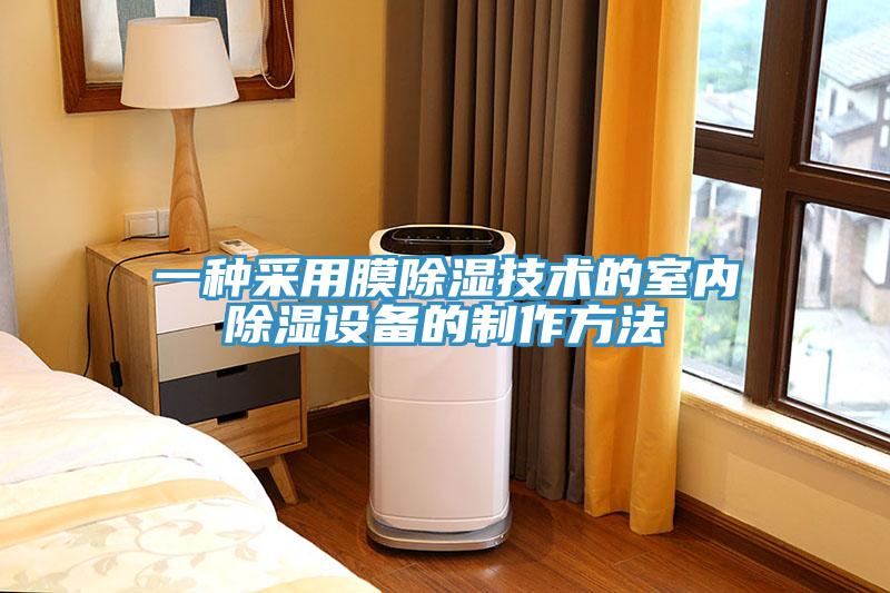 一種采用膜除濕技術(shù)的室內除濕設備的制作方法