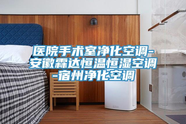 醫院手術(shù)室凈化空調-安徽霖達恒溫恒濕空調-宿州凈化空調