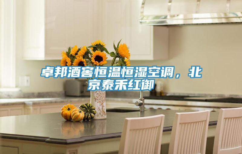 卓邦酒窖恒溫恒濕空調，北京泰禾紅御