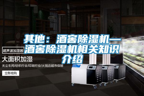 其他：酒窖除濕機—酒窖除濕機相關(guān)知識介紹